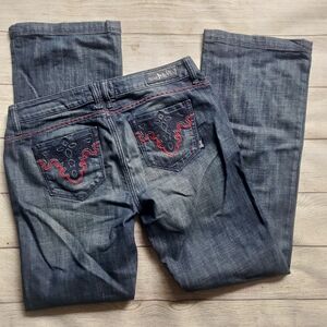 Antik Denim Embellished Y2K Jeans